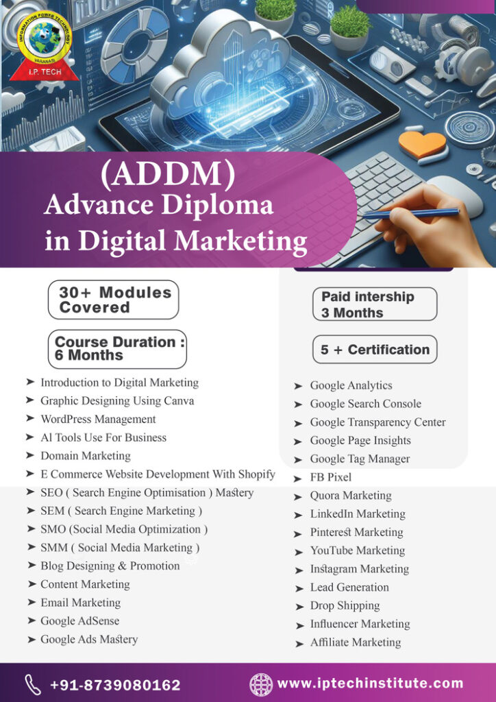 Best Digital Marketing Institute in Varanasi