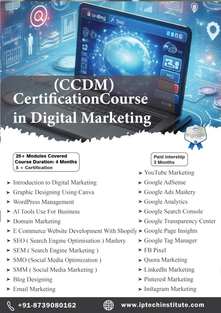 Best Digital Marketing Institute in Varanasi