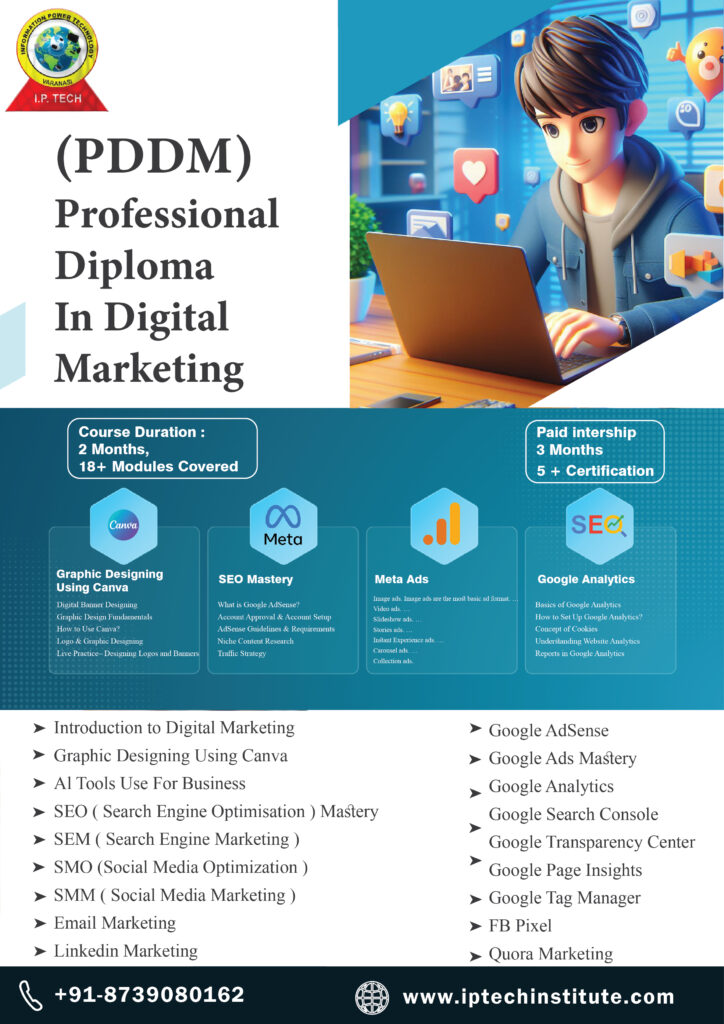 Best Digital Marketing Institute in Varanasi