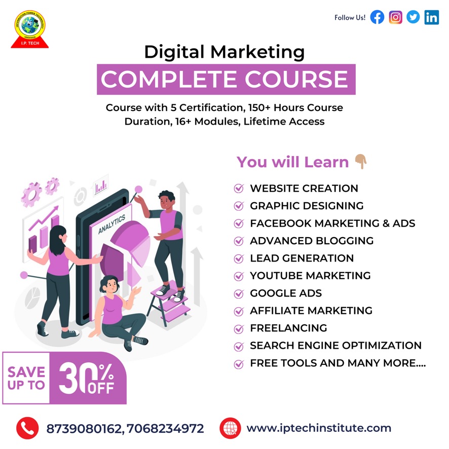 Best Digital Marketing Institute in Varanasi
